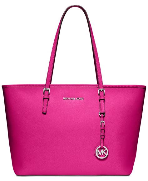 michael kors fuschia pink satchel|Michael Kors purses hot pink.